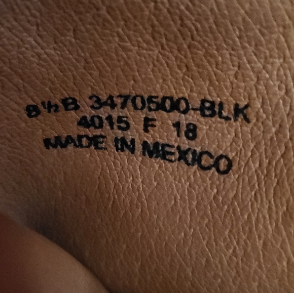 Frye Melissa Belted Tall Black (and Patina/Gray Tones) Boots 8.5 - Picture 12 of 13